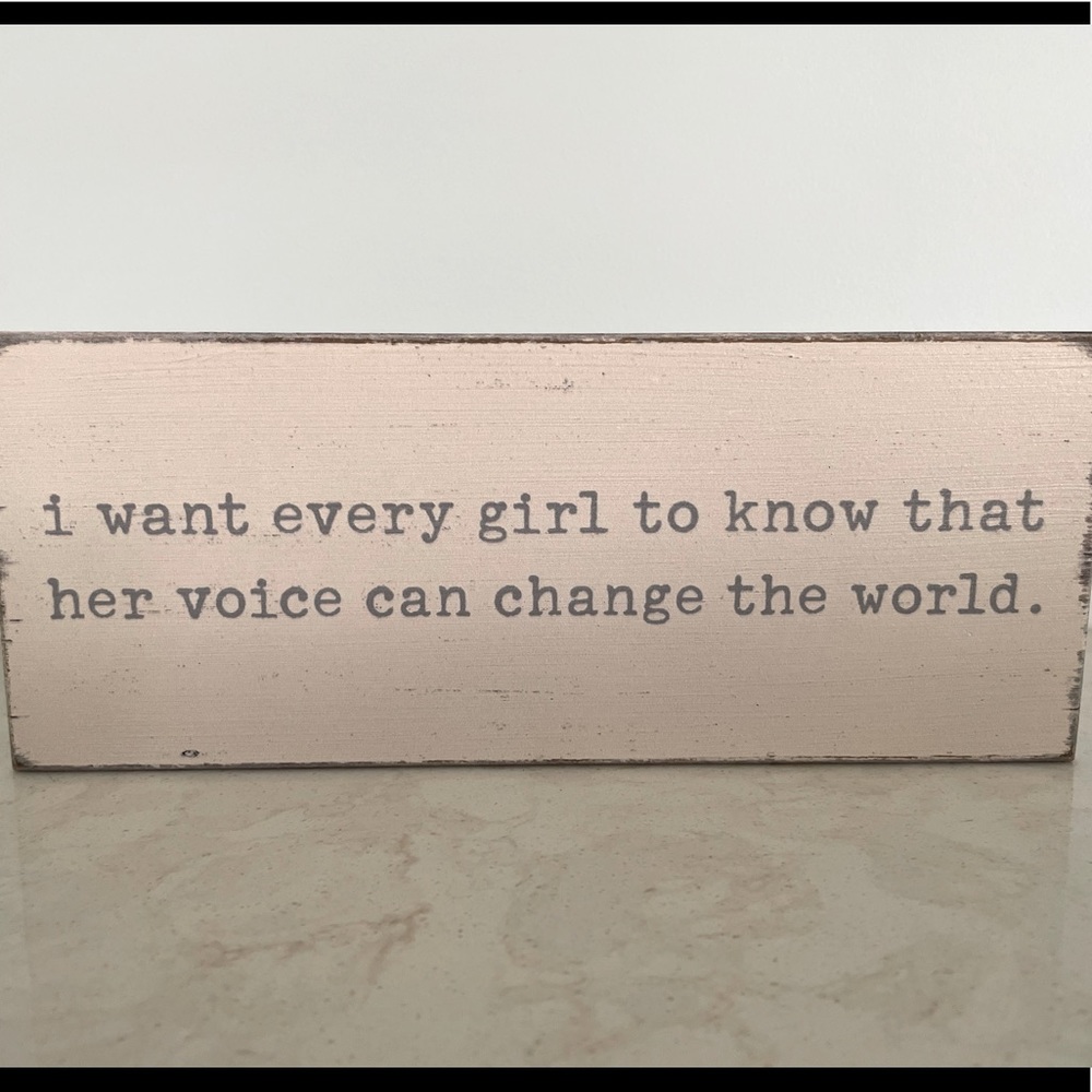 Quill to Paper by Sixtrees Box Sign Decor